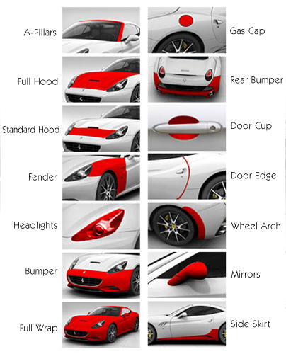 (PPF) PAINT PROTECTION FILM - CLEAR BRA OF Ontario OR, OREGON